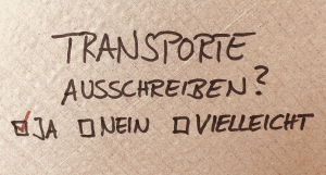 Mit 6 Fragen die Erfolgschancen einer Transportausschreibung besser einschätzen